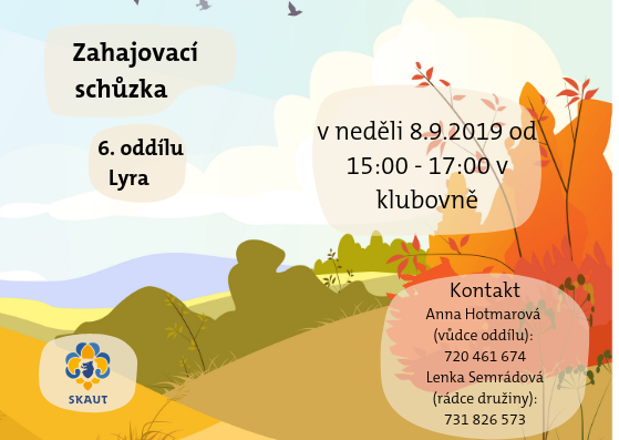 Zahajovací schůzka