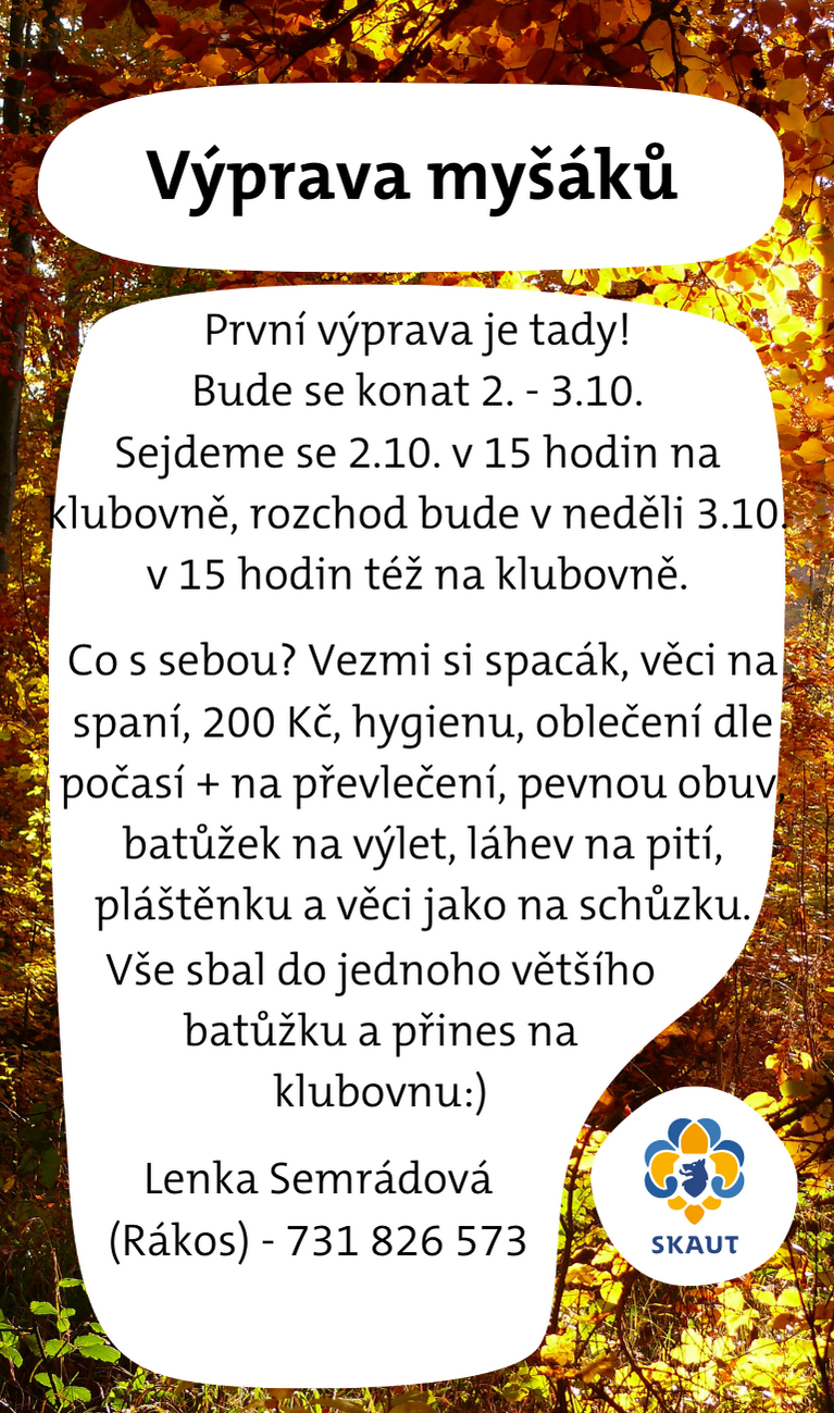 Výprava družiny myšáků