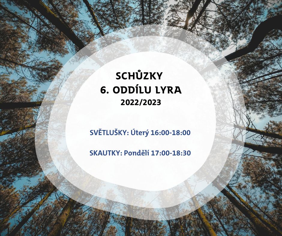 Termíny schůzek 2022/2023